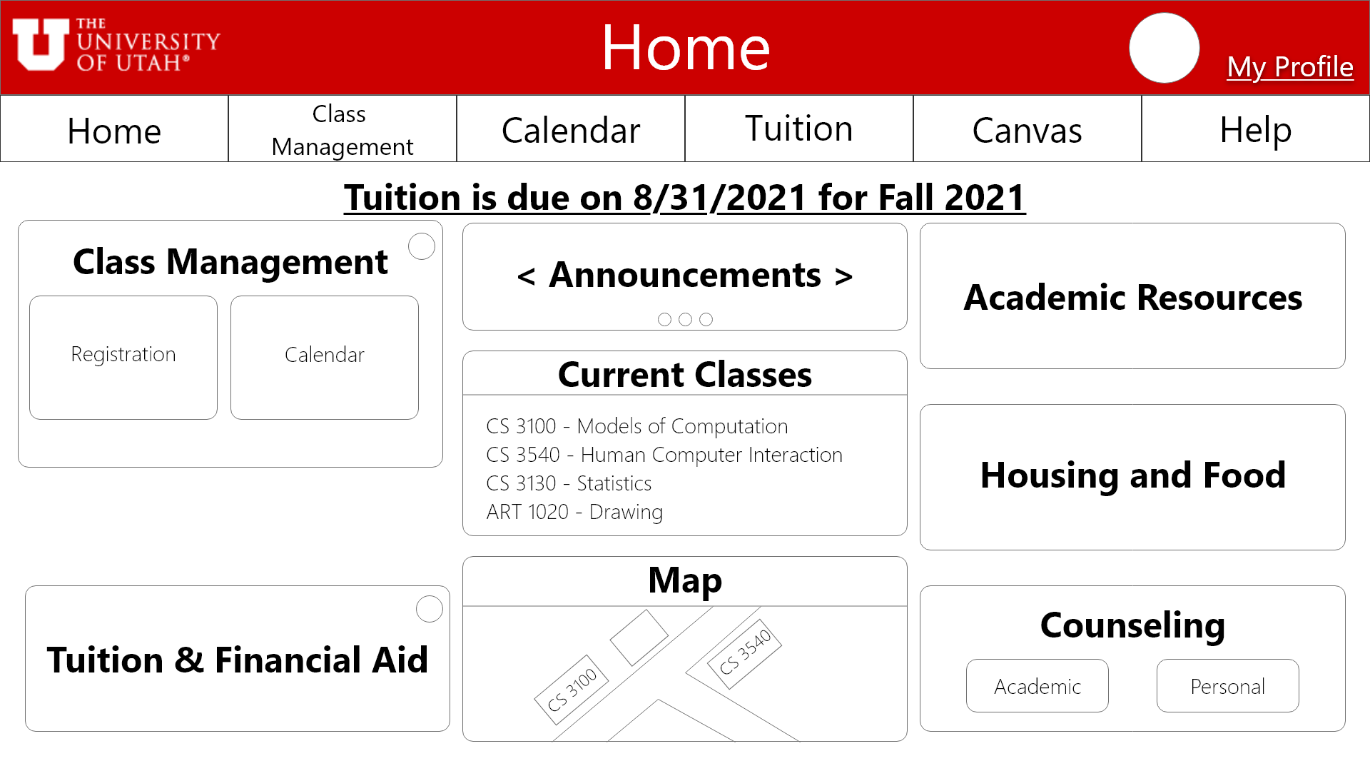 Class Planning, Registration and Payment Redesign